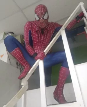 Homem aranha em Recife